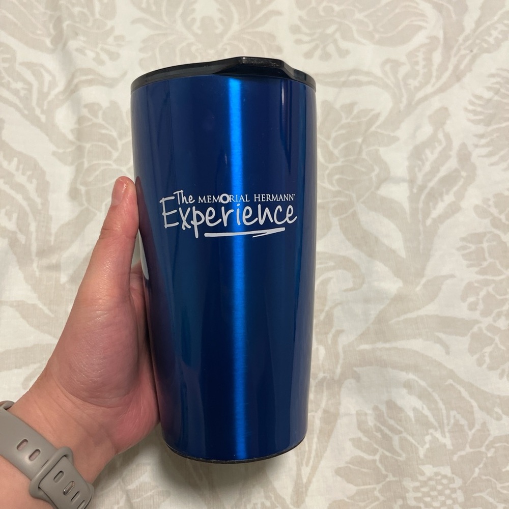 Blue Travel Tumbler